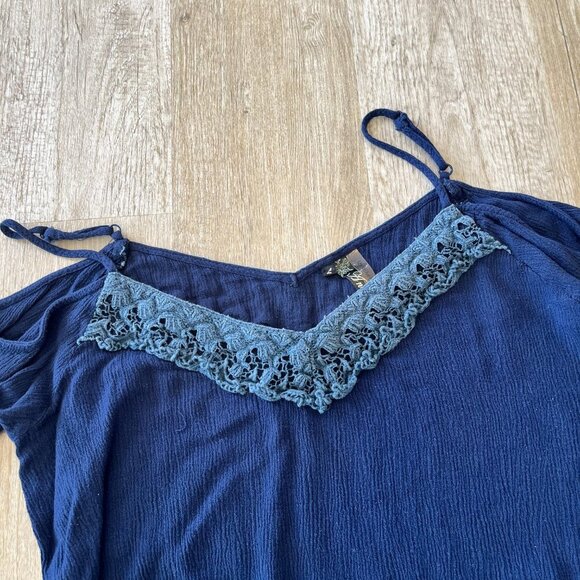 Womens Andree Blue Romper - L - Picture 2 of 9